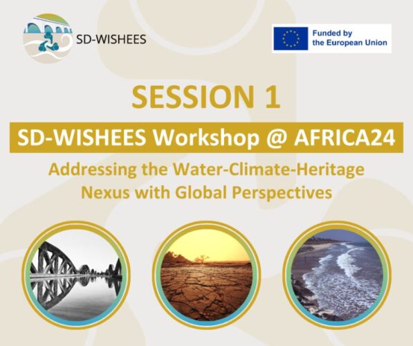 Experts gather at the SD-WISHEES workshop during the AFRICA24 Conference in Mombasa, Kenya, to explore innovative pathways for protecting cultural heritage from hydroclimatic challenges.