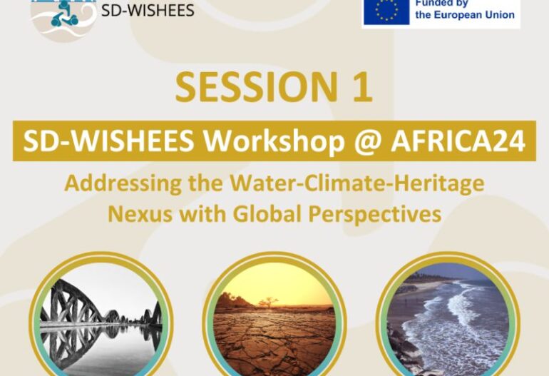 Experts gather at the SD-WISHEES workshop during the AFRICA24 Conference in Mombasa, Kenya, to explore innovative pathways for protecting cultural heritage from hydroclimatic challenges.